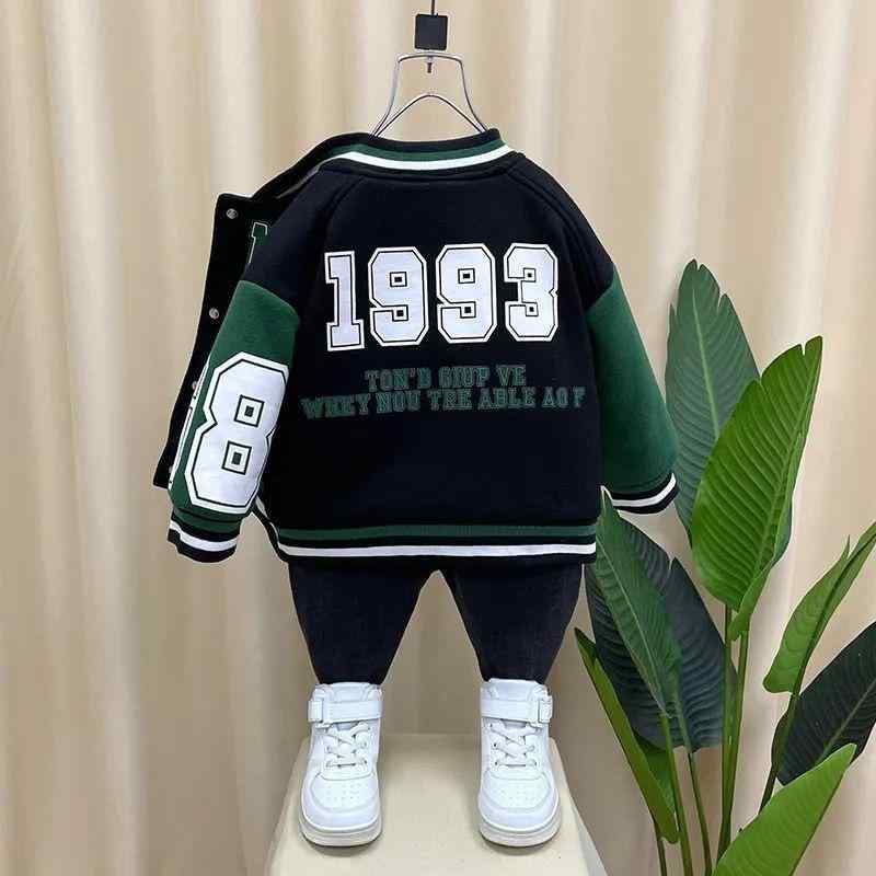 ジャケット キッズ 男の子 中綿入り 秋冬 アウター おしゃれ かわいい 子供服 野球服 暖かい 防寒 ブラック グリーン