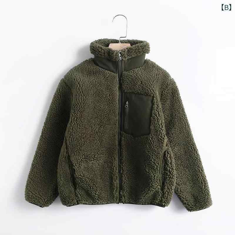 キッズ アウター 防風 撥水 ジャケット フリース あったか 秋冬 立襟 男の子 女の子 100cm 110cm 120cm 130cm 140cm 150cm 160cm ベージュ カーキ ネイビー ブラック レッド ブラウン