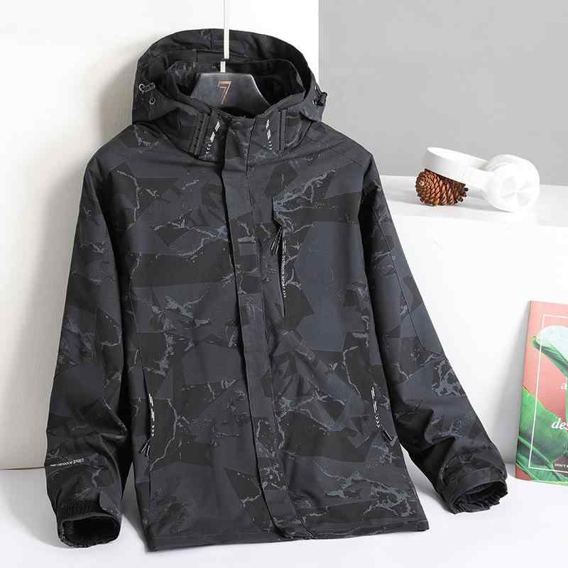 マウンテンパーカー メンズ レディース 防寒着 裏起毛 撥水 防風 ジャケット アウター アウトドア 登山 秋冬 男女兼用 ブラック ピンク系 大きいサイズ