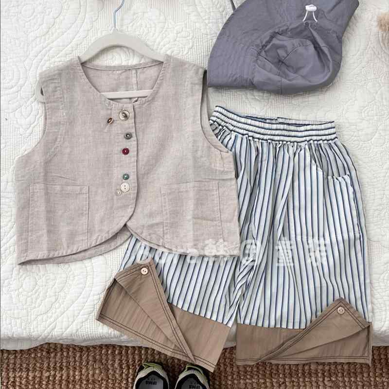 子供用パンツ 男女兼用 ベビー 短パン ハーフパンツ 80cm～160cm 普段着 部屋着 接触冷感 聚酯纤维 伸縮性 ブルー グレー ホワイト ブラック