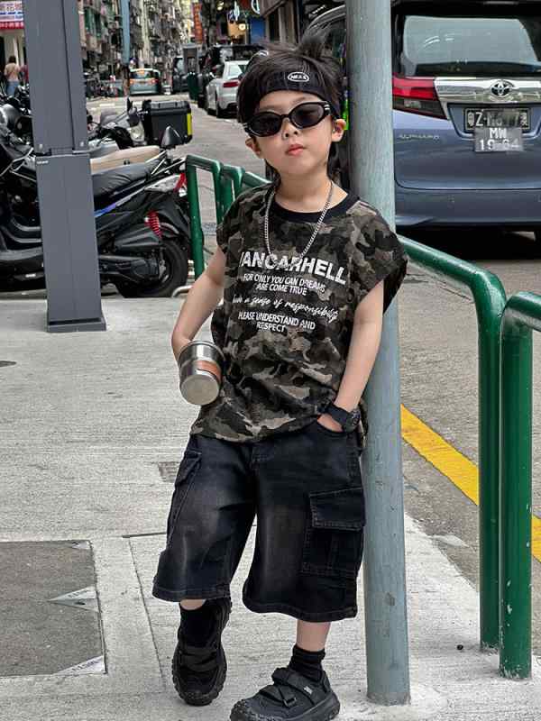 子供服 デニムショートパンツ 男の子 ハーフパンツ 夏 B品 ミドルウエスト コットン 黒 無地 100cm 110cm 120cm 130cm 140cm 150cm