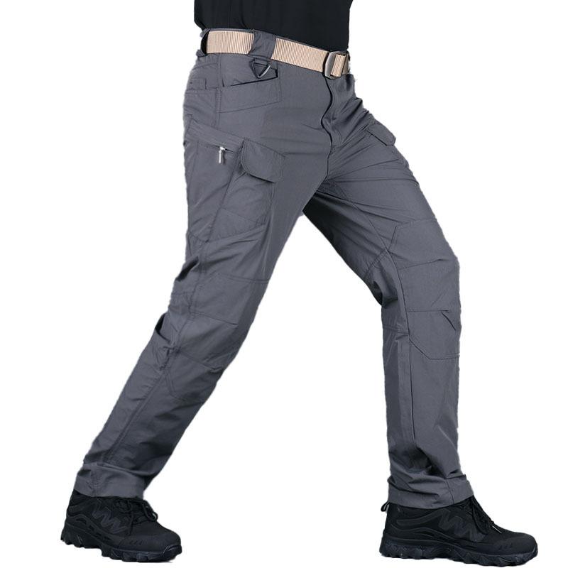 タクティカルパンツ 作業ズボン 多機能パンツ 薄手 速乾性 伸縮性 カーゴパンツ 男性用 ワークパンツ アウトドア 作業着 春夏