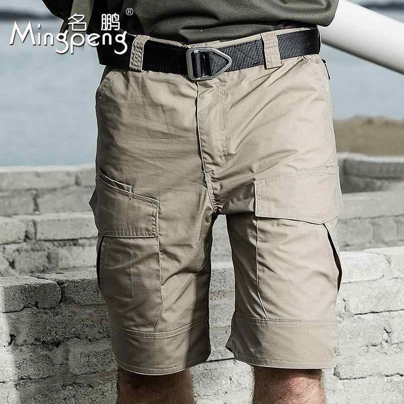 ハーフパンツ メンズ 男性用 アウトドア ショートパンツ カーゴパンツ 登山 春夏 徒歩 カーキ色