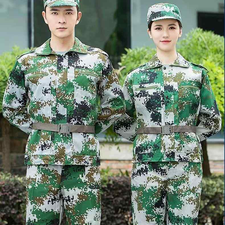 迷彩服 メンズ レディース 作業服 春夏 秋冬 セットアップ 速乾 通気 耐摩耗 吸湿速乾 工事現場 陸軍 コスプレ サバゲー