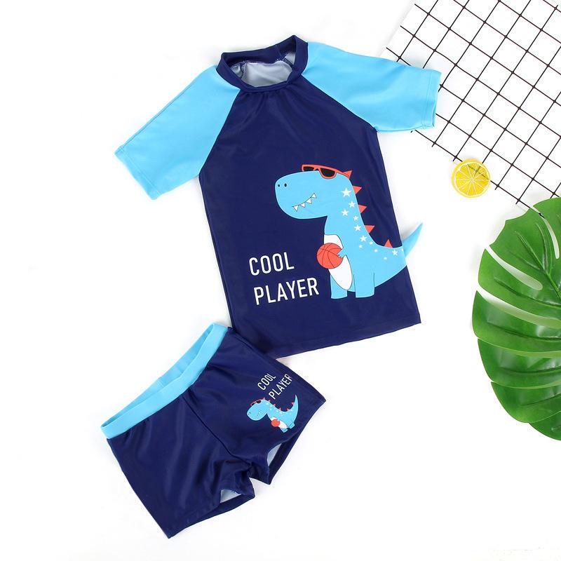 水着 キッズ 男の子 男児用 セパレート スイムウェア スイミングパンツ 恐竜柄 かわいい 幼稚園 保育園 小学生 練習用 海水浴 プール 70cm 80cm 90cm 100cm 110cm 120cm 130cm 140cm 150cm ポリエステル