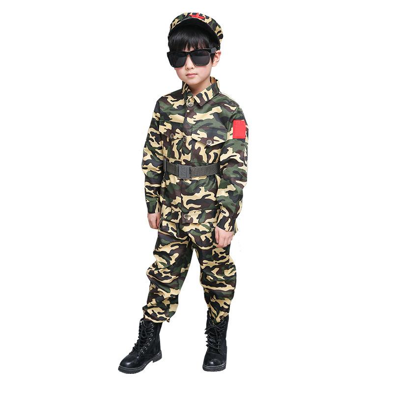 迷彩服 キッズ 男女兼用 半袖 短パン 上下セット 子供用 幼稚園 小学生 軍服 コスプレ 演出服 練習着 100cm 110cm 120cm 130cm 140cm 150cm 160cm 170cm 180cm
