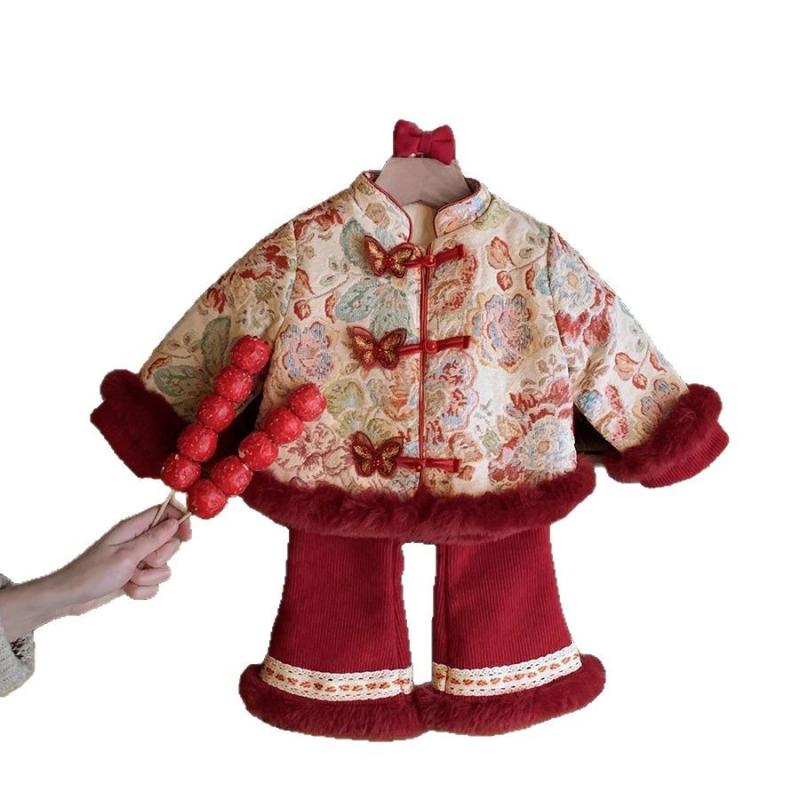 子供服 パンツ 女の子 冬用 コットン カジュアルパンツ 長ズボン 80 90 100 110 120 130 140cm ブラック ピンク系 アイボリー 普段使い