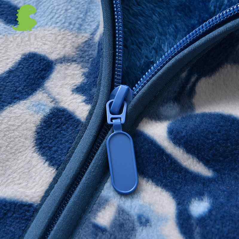 子供服フリースジャケット キッズ 男の子 カートーン柄 アウター 立襟 秋冬 暖かい ポリエステル ミリ..