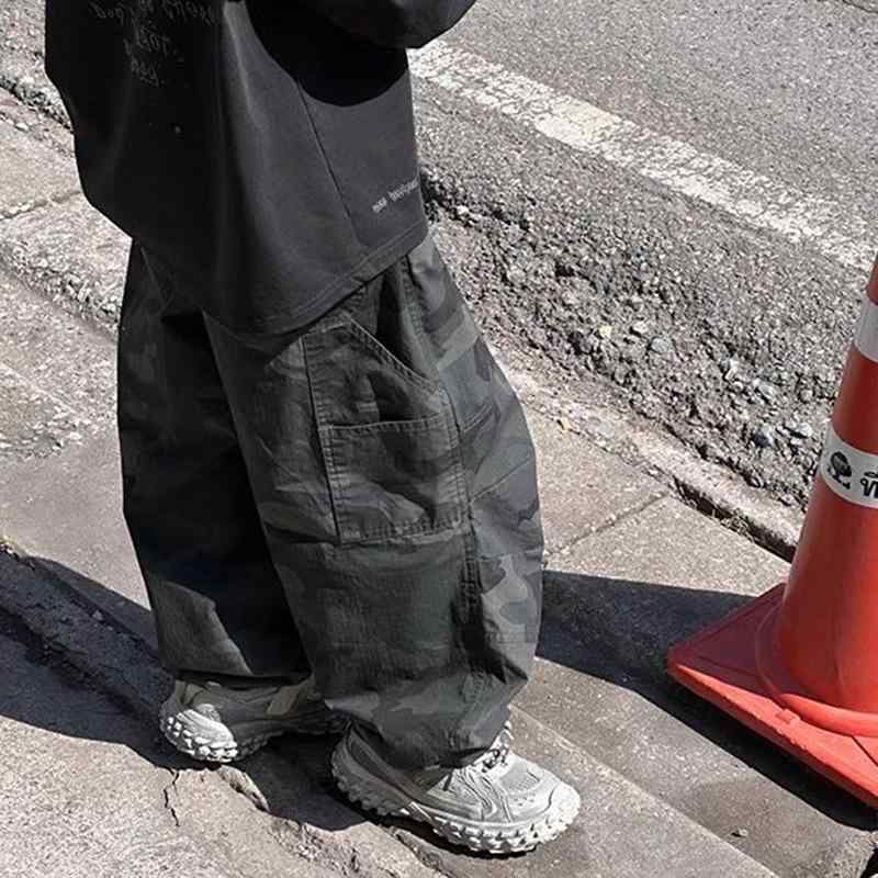 キッズ 迷彩 カーゴパンツ 春秋 中 детской 男の子 ゆったり ロングパンツ 100 110 120 130 140 150 160