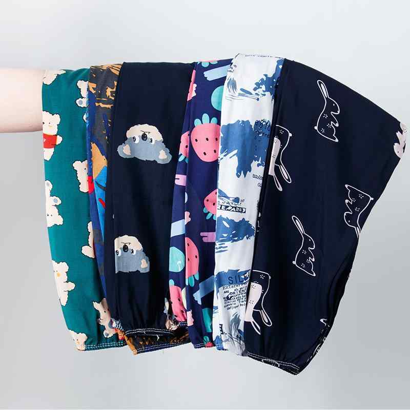 パンツ キッズ 子供服 男女兼用 防蚊パンツ コットン 涼しい 夏用 ハーレムパンツ ルーズパンツ 快適 格子柄 アニマル柄 ドット柄 90cm 100cm 110cm 120cm 130cm 140cm 150cm