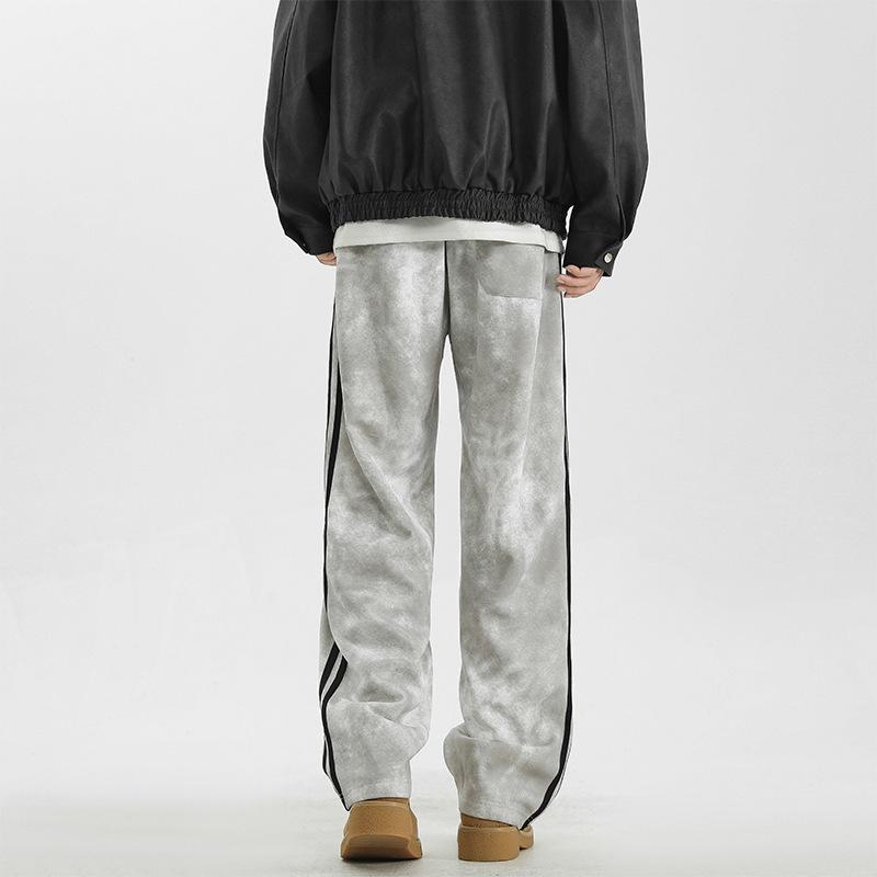 ・カテゴリ: カジュアルパンツ・スタイル: 韓国・パンツタイプ: ストレート・パンツ丈: フルレングス・ウエスト: ミドルウエスト・柄: 迷彩・対象年齢: 成人・対象: メンズ・素材: ポリエステル繊維・生地: ストレッチ・厚さ: 普通・弾性: 微ストレッチ・ディテール: 画像参照・色: ブラック, グレー・サイズ: M, L, XL, 2XL, 3XL, 4XL