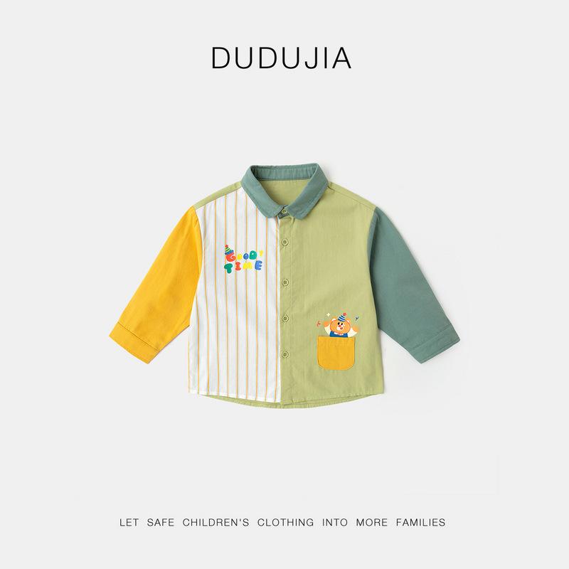 シャツ 子供服 長袖 ポロシャツ ベビー服 トップス 春秋 綿100％ カジュアル 男の子 80cm 90cm 100cm 110cm 120cm 130cm