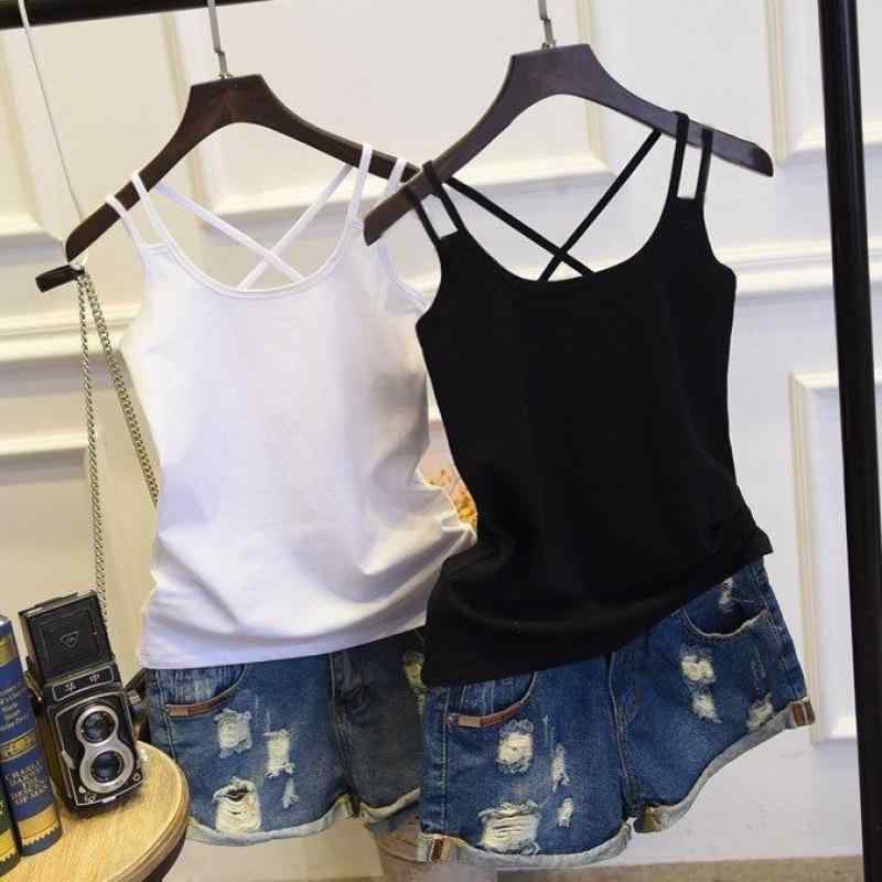 キャミソール レディース 韓国風 ポリエステル ポリエステル繊維 修身 インナーウェア 美背 肌着 下着 ナイトウェア