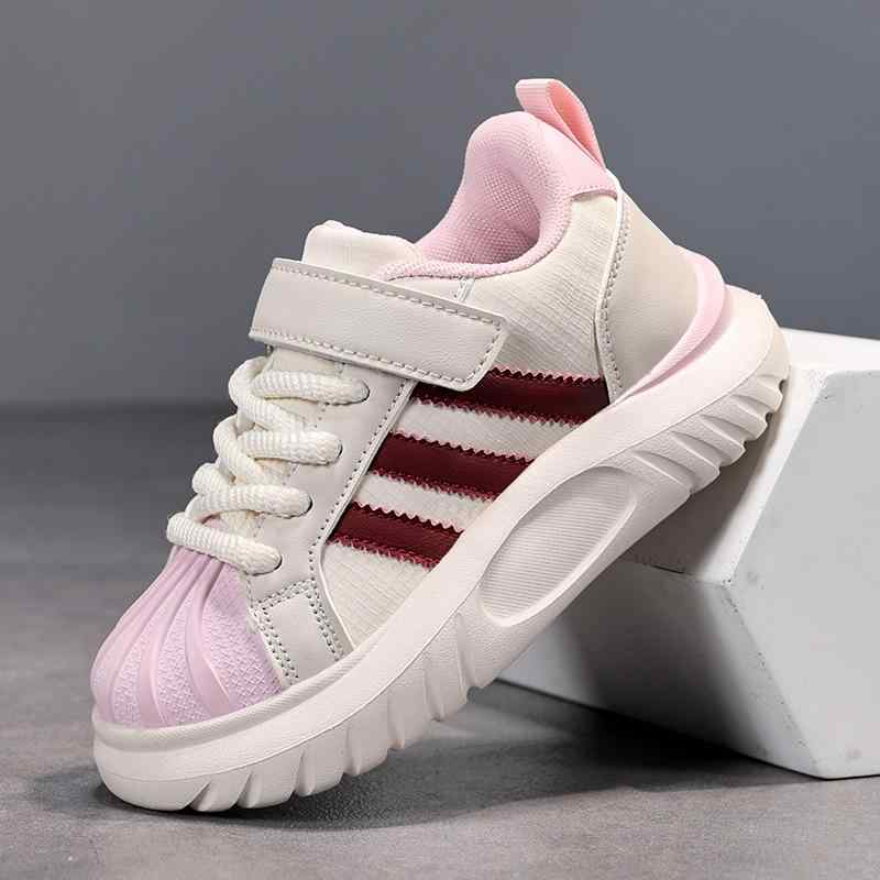 靴 キッズ スニーカー 男の子 厚底 ローカット 運動靴 通学履き 春秋 スエード ベルクロ 深青 赤 ワイ..