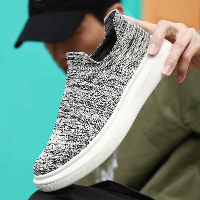 ・カテゴリ: スニーカー・スタイル: 韓国・性別: ユニセックス・靴の高さ: ローカット・つま先の形状: ラウンド・ヒールの高さ: ローヒール(1-3cm)・カラー: ブラック, ブラック/ホワイト, ダークブルー, ブラック/グレー, グレー・サイズ: 36, 37, 38, 39, 40, 41, 42, 43, 44, 45, 46・機能: 通気性, バランス, 軽量・靴底の素材: ゴム・用途: カジュアル・靴の履き方: スリッポン・開き口の深さ: 浅口(7cm以下)・インソール素材: EVA・アッパー素材: メッシュ・ポイント: ステッチ