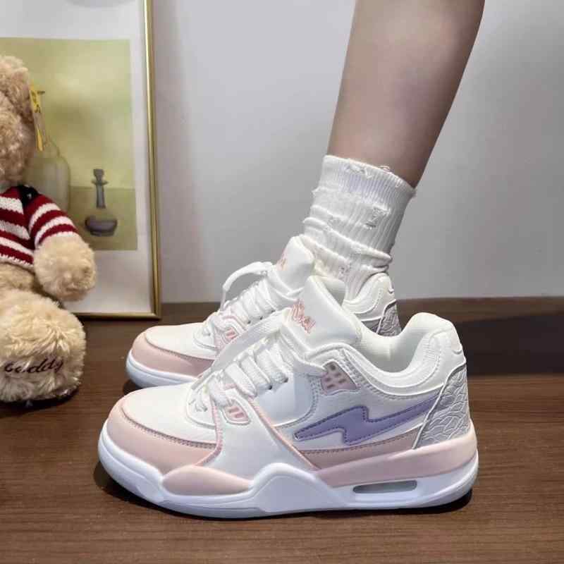 スニーカー レディース 厚底 インヒール クッション性 通気性 スポーツ ローカット ラウンドトゥ 紐 普段使い かわいい カジュアル ピンク系 ブルー 黄色 白 春秋冬