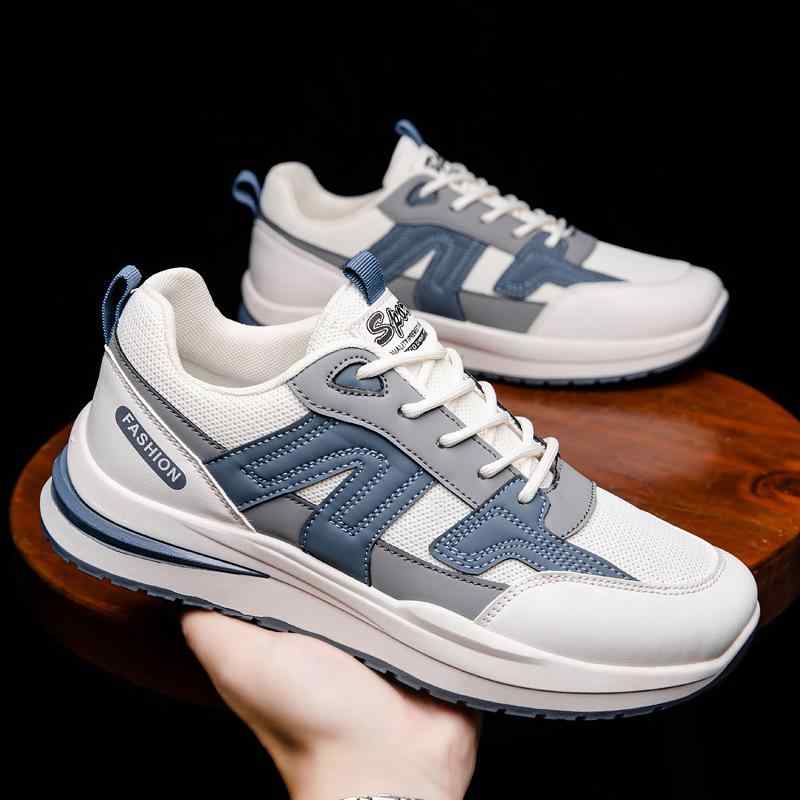 スニーカー メンズ 男性用 ランニングシューズ スポーツシューズ 運動靴 厚底 ローカット 通気性 普段..