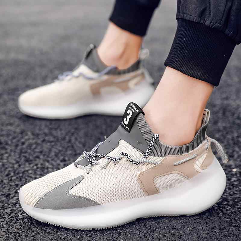 ・カテゴリ: スニーカー・対象年齢: 青年（18～40歳）・スタイル: スポーツ・機能: 通気性、軽量・性別: メンズ・柄: 無地・アッパー素材: マイクロファイバー・ソール素材: PVC・履き方: レースアップ・つま先の形状: ラウンドトゥ・ヒールの高さ: ローヒール（1～3cm）・靴の高さ: ローカット・インナー素材: メッシュ・靴底の製法: 接着・インソール素材: 布・タイプ: スニーカー・シーン: カジュアル・重量: 約800g・カラー: ブラック、ホワイトグレー、ベージュ・サイズ: 39、40、41、42、43、44、45、46、47・開口部の深さ: 浅口（7cm以下）・留め具の種類: レースアップ