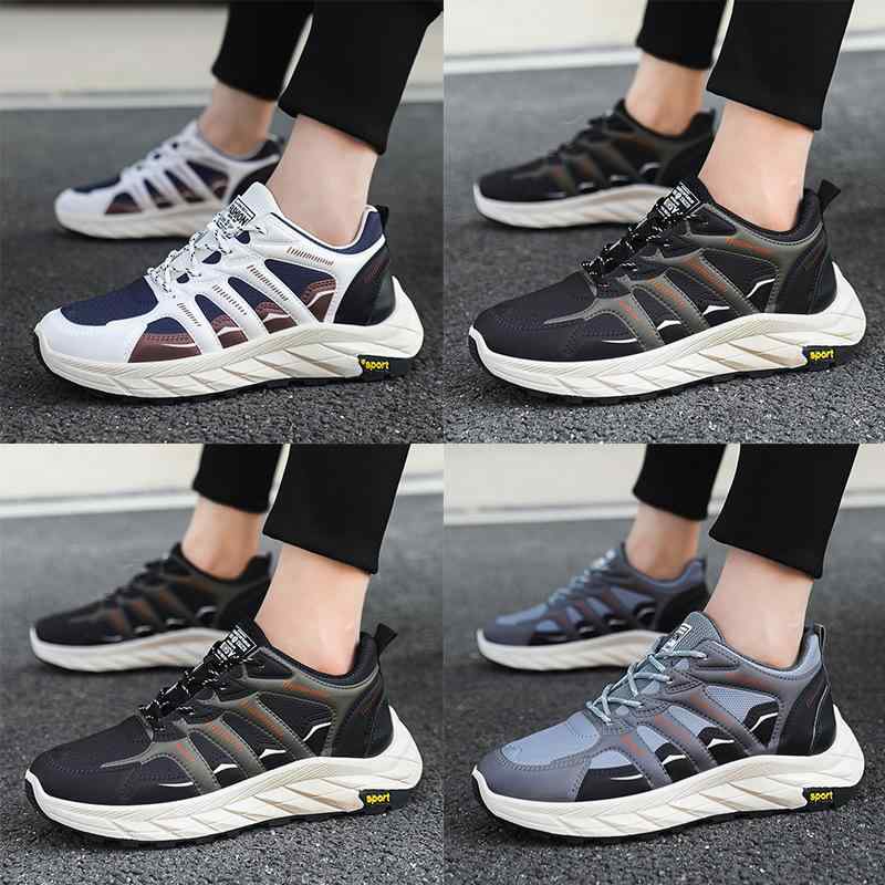 ・商品カテゴリ: スニーカー・対象年齢: 青年（18～40歳）・スタイル: スポーツ・機能: 通気性・性別: 男性・柄: 無地・アッパー素材: PU+メッシュ・ソール素材: 複合・着用方法: スリッポン・靴底形状: 厚底・裏地素材: 布・つ...