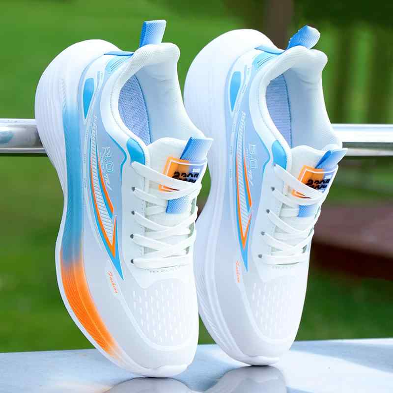 スニーカー メンズ 男性用 ランニングシューズ スポーツシューズ 運動靴 厚底 軽量 伸縮性 通気性 メッシュ 普段使い 白 黒 緑 秋