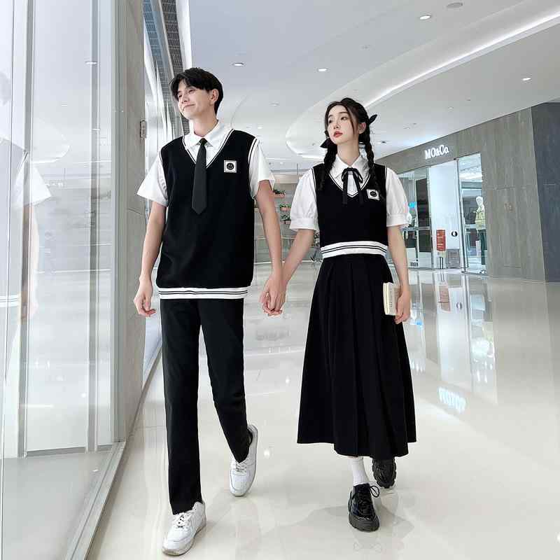 セットアップ スクールウェア レディース メンズ ポリエステル 上下セット 卒業式 発表会 18-24歳 S M L XL 2XL 3XL 韓国風 快適 普段使い