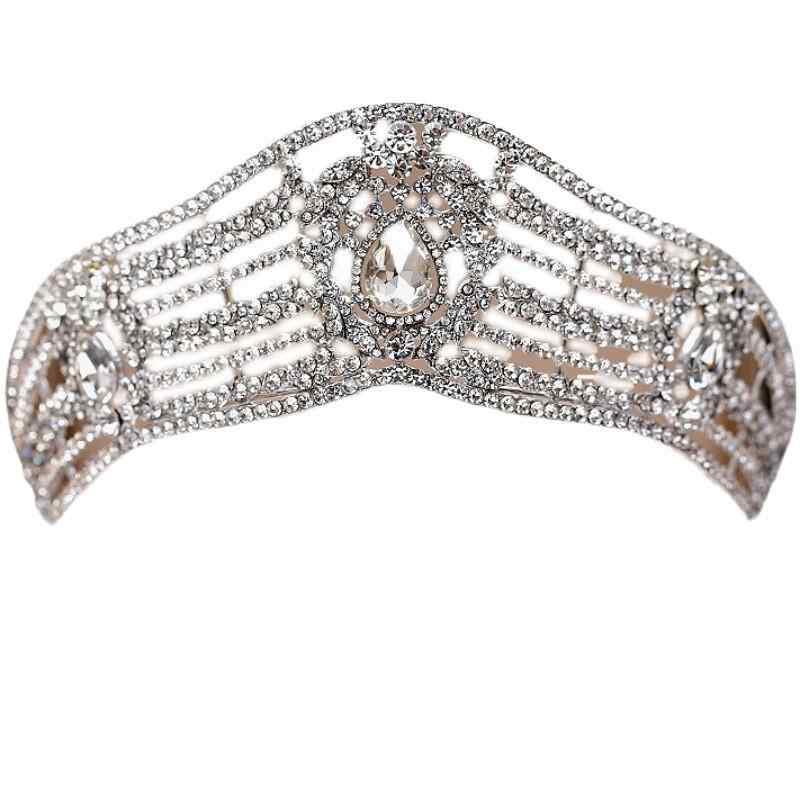 ティアラ レディース ウェディング ブライダル 髪飾り ヘアアクセサリー クラウン 森ガール 韓国風 結..