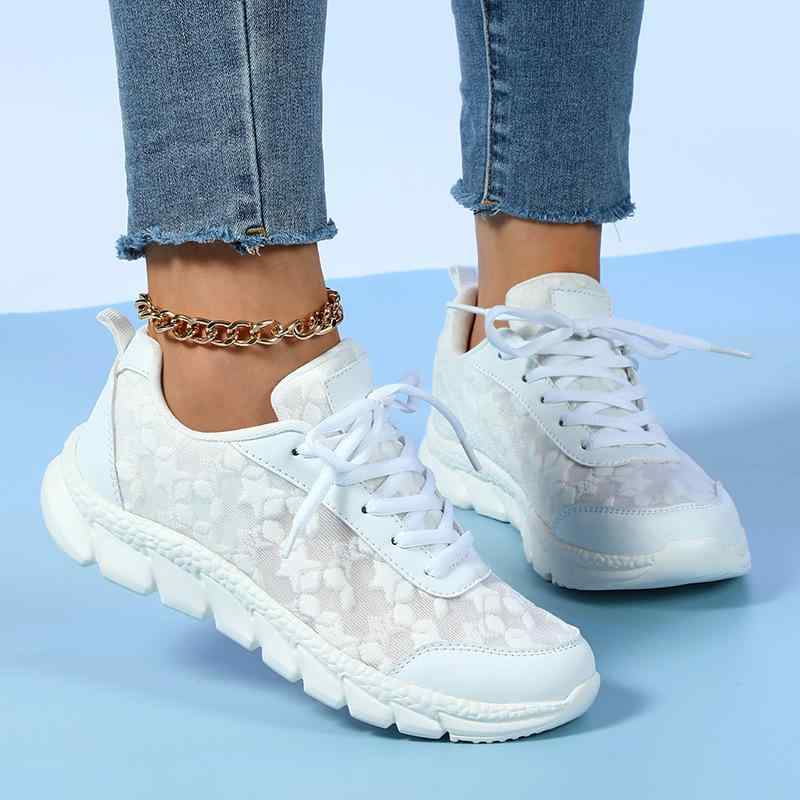 スニーカー 男女兼用 スポーツ風 カジュアルシューズ 通気性 メッシュ 柔らかい靴底 アウトドア ランニングシューズ 厚底 白スニーカー 春夏 ホワイト ピンク系 ブルー ブラック 軽量 クッション性 普段使い