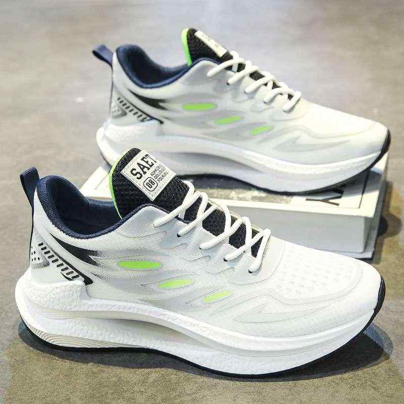 ・カテゴリ: ワッフルシューズ・対象年齢: 青年（18～40歳）・スタイル: 韓国版・機能: 通気性・適した季節: 春・性別: 男・パターン: 無地・アッパー素材: メッシュ・ソール素材: PVC・適用スポーツ: 汎用・着用方法: スリッポ...