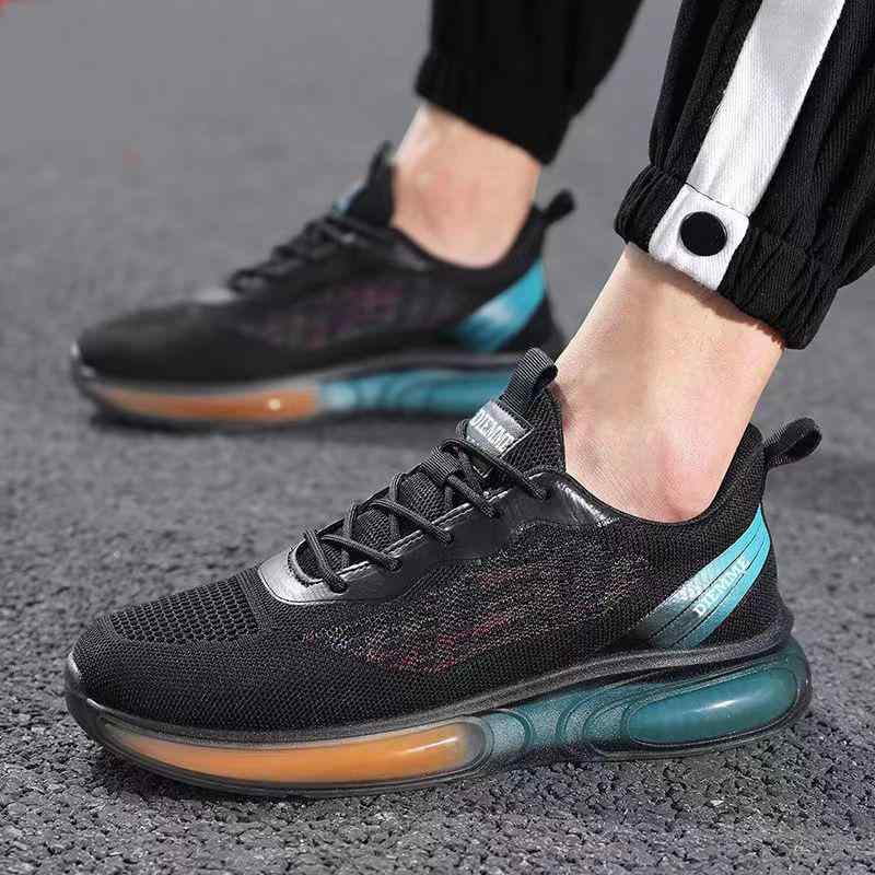 スニーカー メンズ 男性用 ローカット 通気性 スポーツシューズ ランニング 運動靴 普段使い アウトドア カジュアル ウォーキング 灰色 黒色