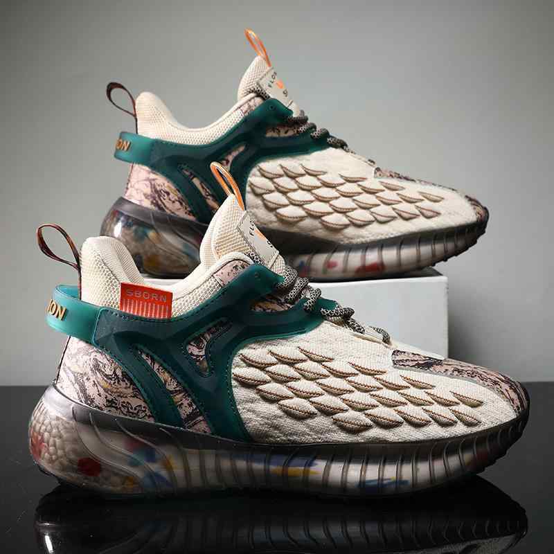 スニーカー メンズ 男性用 通気性 メッシュ 運動靴 ランニングシューズ カジュアル ローカット 白 グレ..