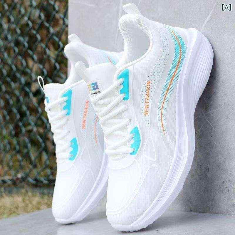 スニーカー メンズ 男性用 運動靴 スポーツシューズ 通気性 メッシュ 柔らかい 靴底 軽量 普段使い ランニング ウォーキング 白 グレー 黒