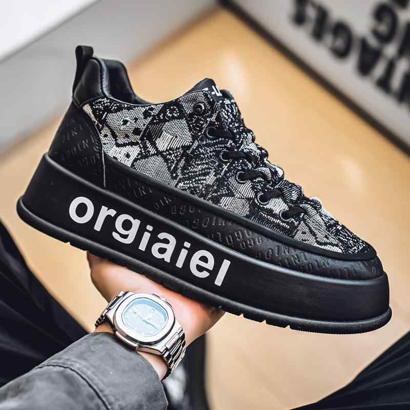 スニーカー メンズ 男性用 運動靴 ランニングシューズ メッシュ 通気性 疲れない 普段履き ローカット 合成皮革 ゴム底 厚底 春夏秋冬 黒 ベージュ カーキ