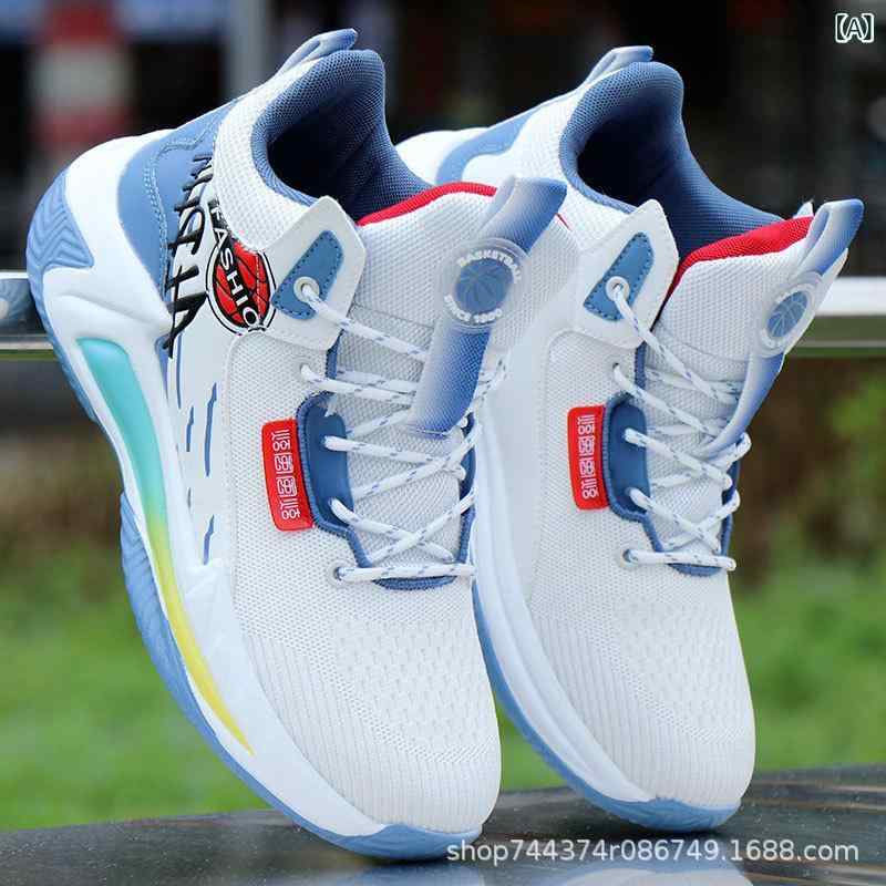 バスケットシューズ メンズ 男性用 スニーカー ハイカット 通気性 滑り止め 普段使い スポーツ 運動 厚..