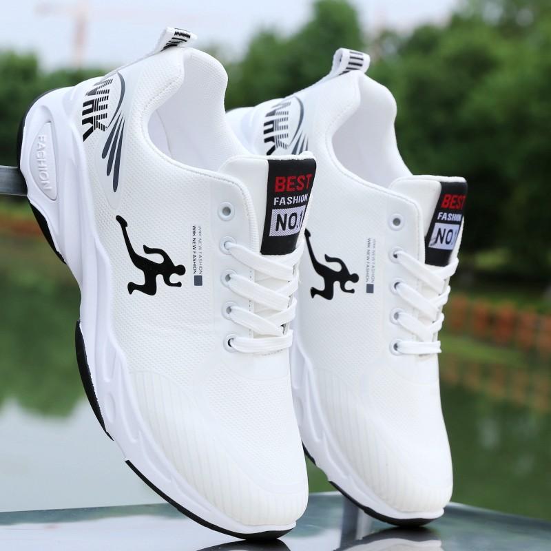 スニーカー メンズ 男性用 運動靴 ランニングシューズ ローカット 防水 滑り止め 普段使い スポーツ PUレザー メッシュ 春夏 ブラック系 ホワイト系