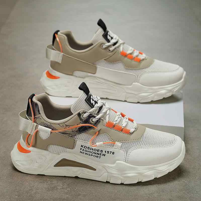 スニーカー メンズ 男性用 スポーツシューズ カジュアル 普段使い 通気性 滑り止め باسکٹボールシュー..