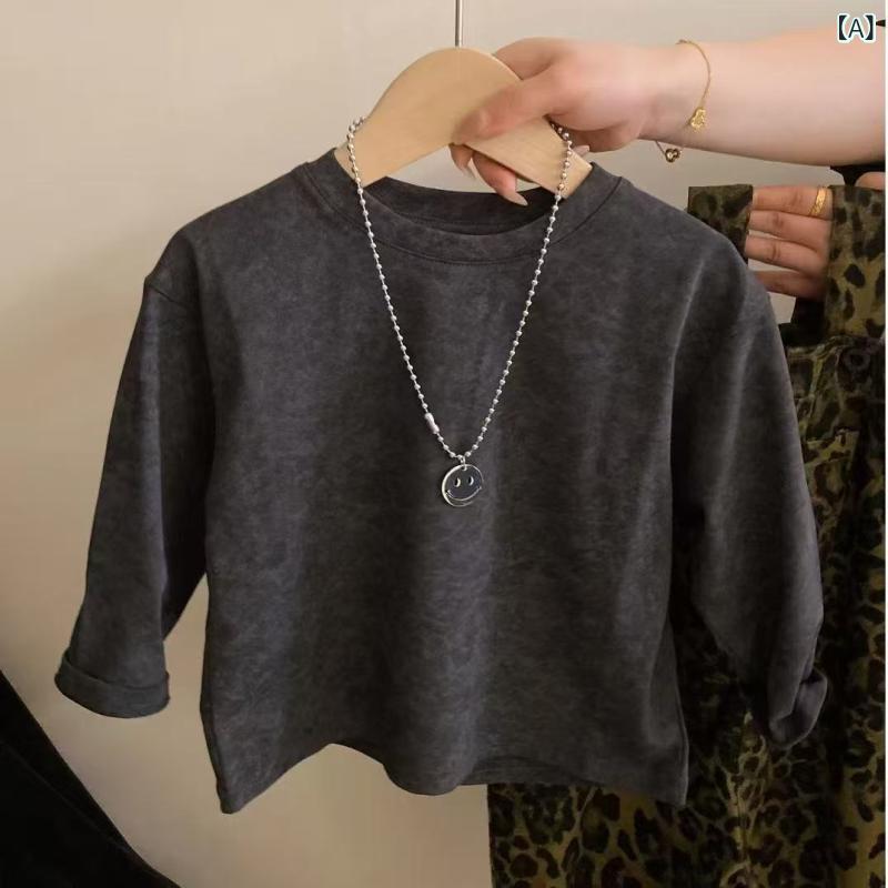 子供用パンツセット トップス ヒョウ柄 サロペット 2点セット 長袖Tシャツ カットソー 長ズボン 秋物 80cm 90cm 100cm 110cm 120cm 130cm