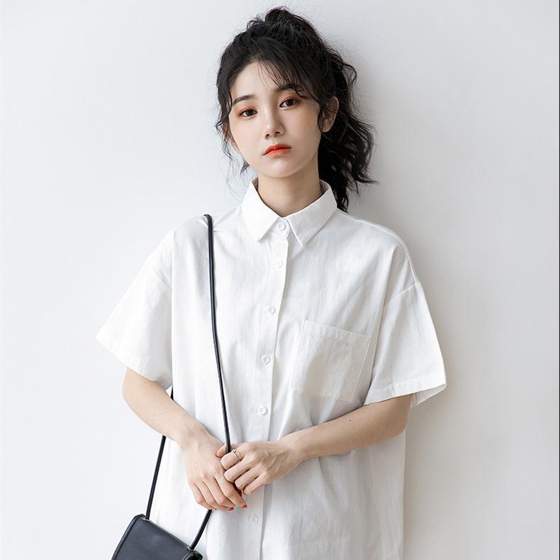・カテゴリ: シャツ・スタイル: 日系風・主な素材: ポリエステル90-95%・パターン: 単色・デザイン: 開襟・袖丈: 短袖・フィット: ルーズ・丈: 普通(50-65cm)・ネックライン: ポロ・袖型: 通常・流行要素: ポケット・カラー展開: ホワイト・サイズ展開: S,M,L,XL,2XL,3XL,4XL