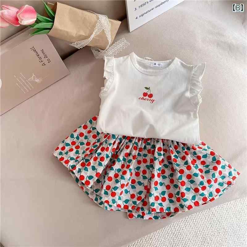 子供服 セットアップ 女の子 半袖トップス ショートパンツ 2点セット 夏 かわいい ...