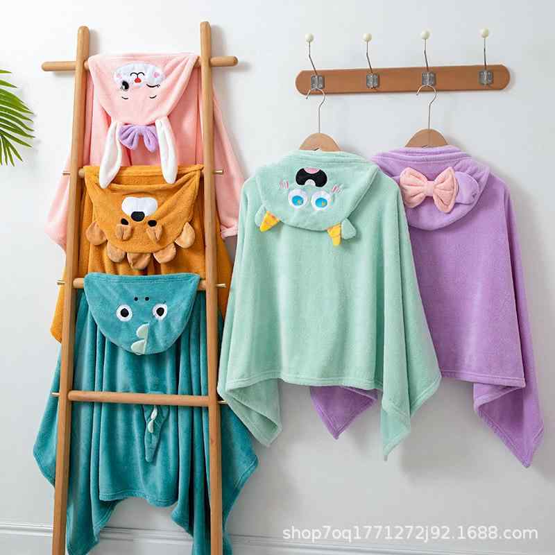 ・素材: 珊瑚绒・重量: 約300-400g・カラー: 小悪魔グリーン, 小怪獣グリーン, 小獅子イエロー, 可愛いウサギピンク, 蝶結びパープル, 王子様カエルグリーン, 小恐竜グリーン, 小象ブルー, ピンクウサギパープル, 小アヒルピ...