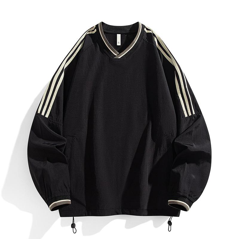 トレーナー メンズ 男性用 長袖 薄手 ラウンドネック プルオーバー 接触冷感 無地 春秋 部屋着 普段使い トップス カットソー 紺色 ネイビー ブラック カーキ ライトブルー グレー S M L XL 2L 3L