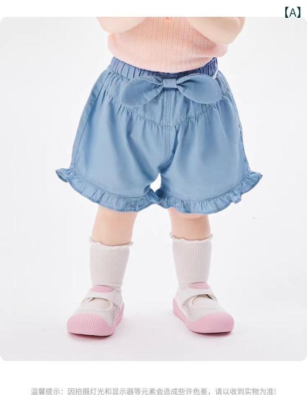 キッズ ショートパンツ 薄手 韓国風 子供服 スカート付きパンツ 女の子 夏服 パン...
