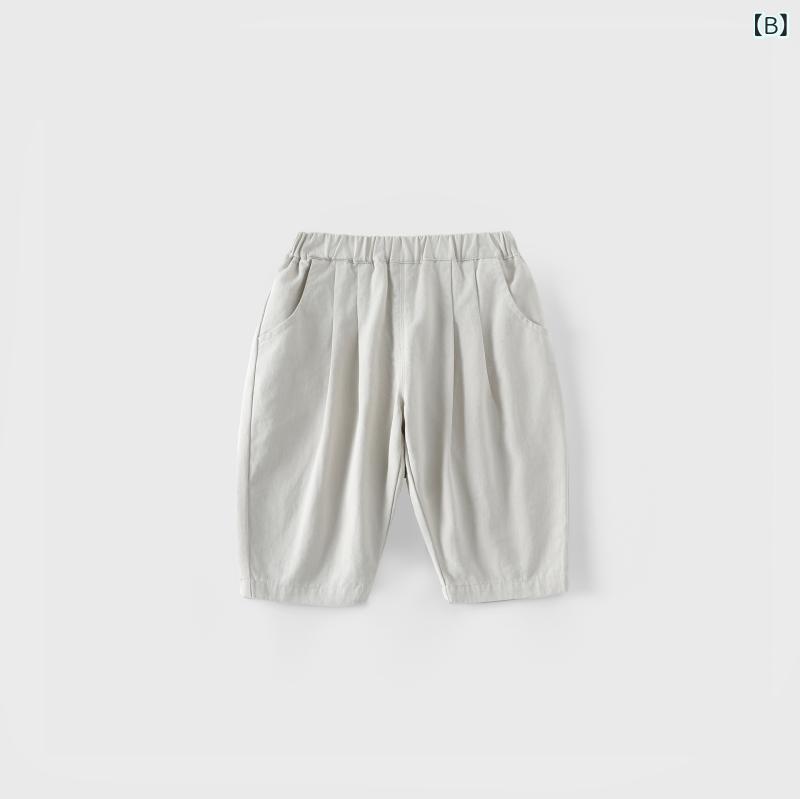 子供服 デニムパンツ ジーンズ ボーイズ ズボン 長ズボン 無地 中小 детская 春秋 ...