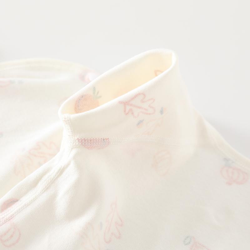 ロンパース ベビー・キッズ 春秋 新生児 赤ちゃん ベビー服 コットン カバーオール パジャマ ベージュ