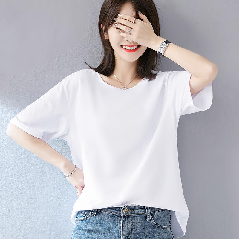 ・カテゴリ: Tシャツ・スタイル: 甘美風・主な素材: 綿95%以上、氨纶30%以下・パターン: 単色・フィット: ルーズフィット・袖丈: 短袖・クラフト: ニット・丈: 中長丈・ネックライン: クルーネック・袖型: ドロップショルダー・流行要素: スプライス・カラー展開: ブラック、ホワイト、テラコッタ、レッド、アボカドグリーン、ジンジャーイエロー、ドリームパープル・サイズ展開: S、M、L、XL、XXL、XXXL