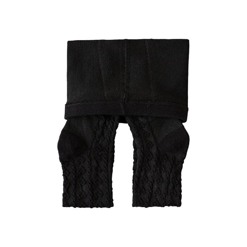 子供服 女の子用 レギンス・タイツ 春夏 薄手 精梳綿 プリンセス風 ロリータ 白 ホワイト レース リボ..