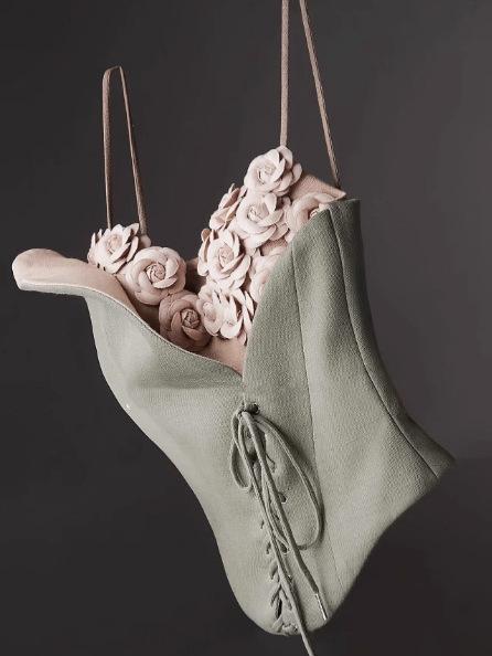 キャミソール レディース 夏 立体 花柄 ビスチェ チューブトップ トップス ワーク 無地 涼しい ギャザ..