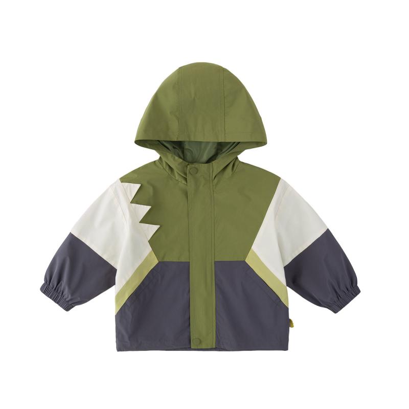 子供服 ジャケット ベビー服 春秋 ブルゾン キッズ アウター 女の子 男の子 撥水 防風 ジャンパー 上着 幼児 トドラー 80cm 90cm 100cm 110cm 120cm 130cm ポリエステル 牛油果グリーン 紺 いちご ピンク