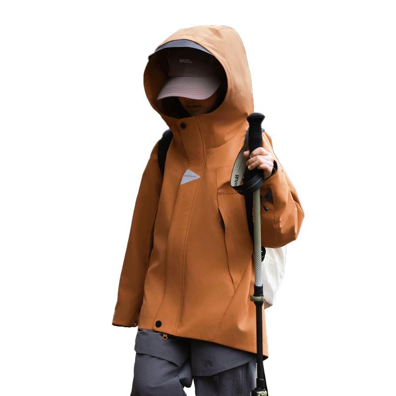 キッズ アウター ガールズ ジャケット フード付き 春物 女の子 子供服 中綿 防風 撥水 ミドル丈 カジュ..