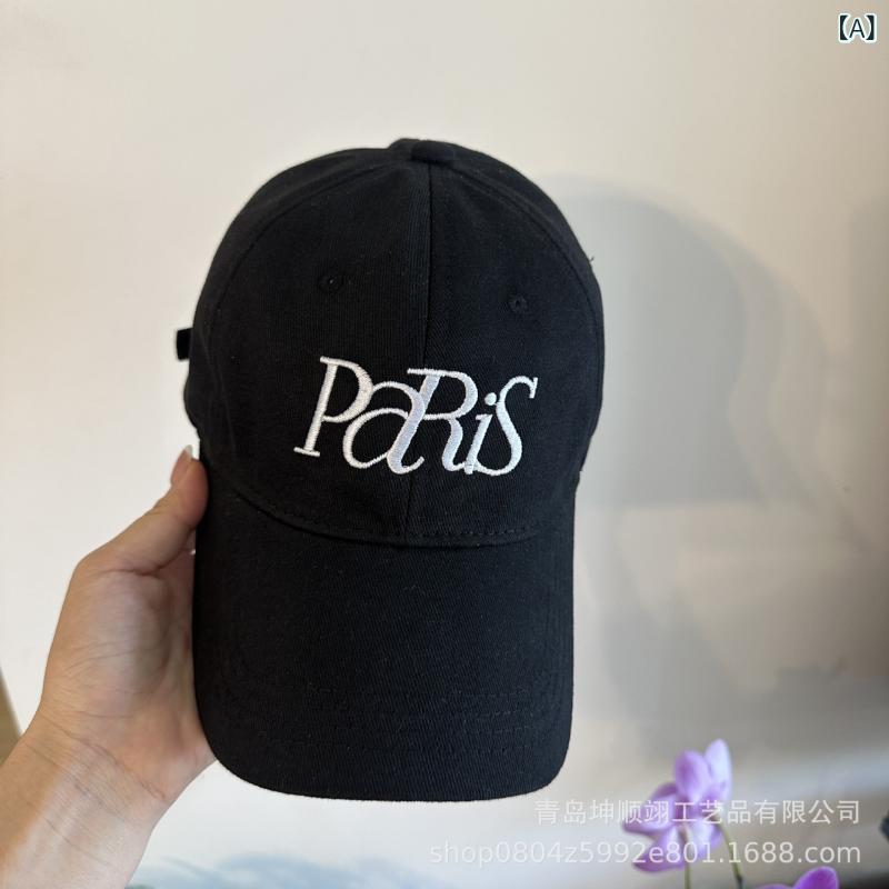 キャップ 棒球帽 メンズ レディース 復古 刺繍 鸭舌帽 韓国風 遮陽 顔型対応 小頭...