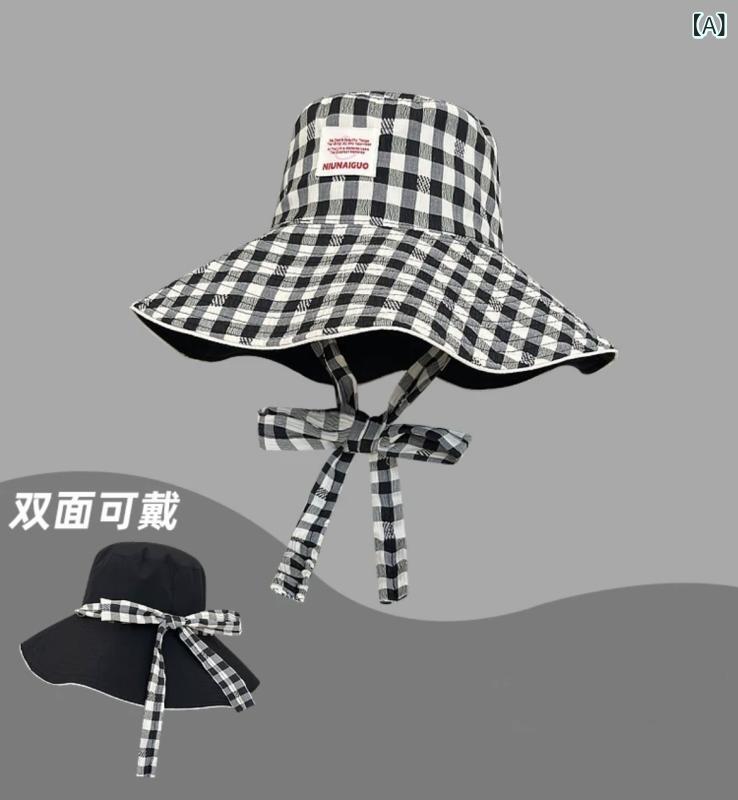 漁夫帽 レディース メンズ 春夏 大帽檐 折りたたみ 綿布 黒 ピンク 緑 赤 透気 防紫外線 防日焼け 屋外 日常使い 旅行 ビーチ スポーツ 軽量 通気性 調整不可 平頂 韓風 清新 かわいい スタイル